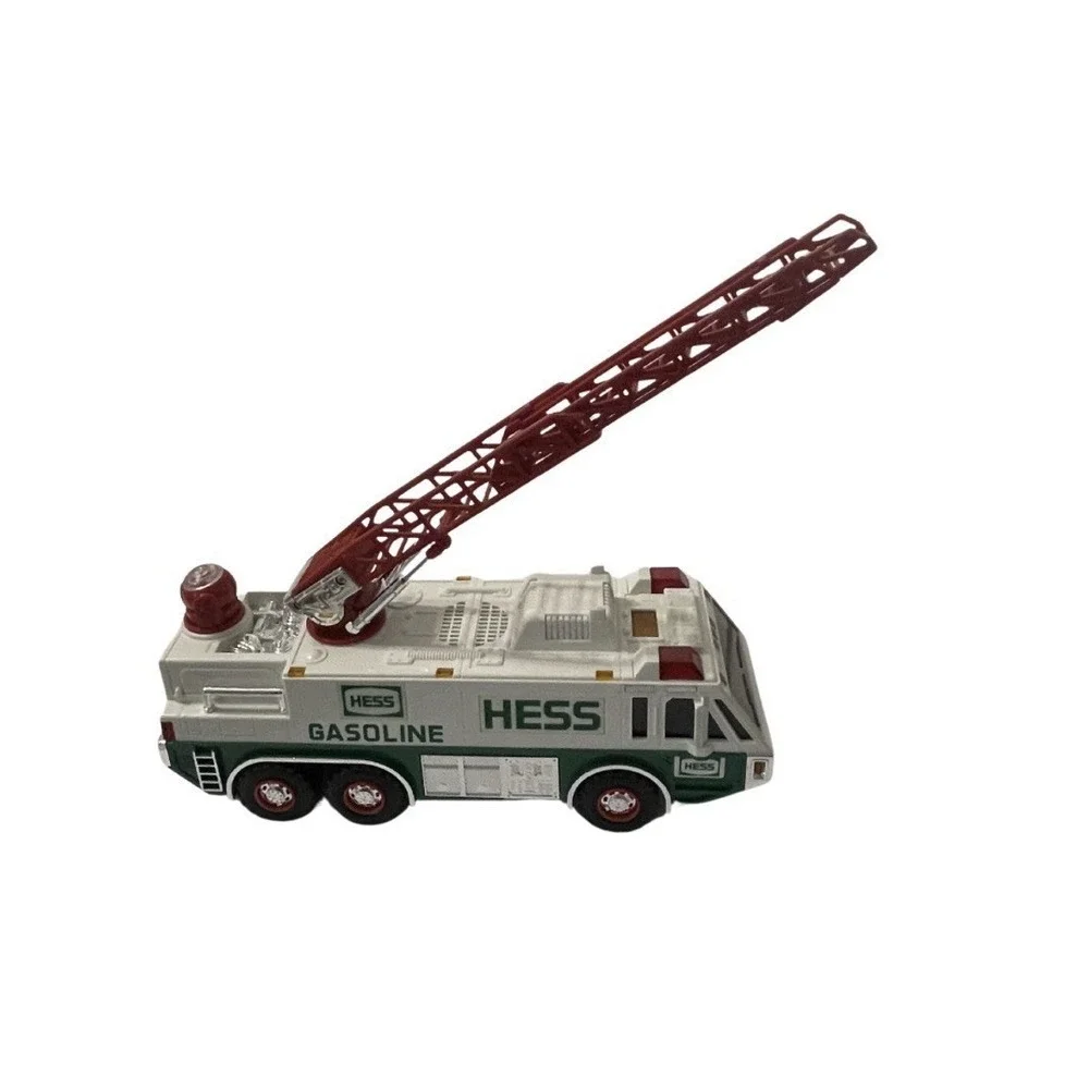 New Box Vintage -1996 Hess Emergency Truck - Ladder Siren Horn Light Flash